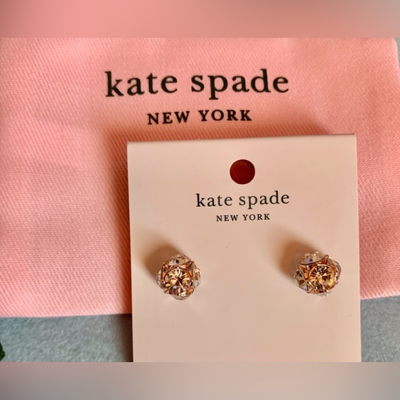 kate spade Jewelry - Kate Spade Rhinestone Earrings